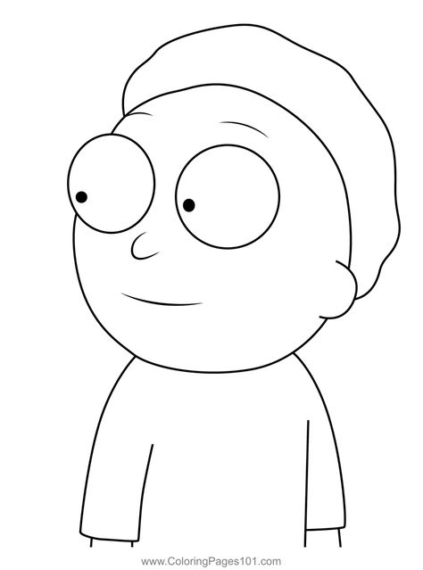 Morty Smith Rick and Morty Coloring Page Morty Smith Drawing, Rick And Morty Sketches Easy, Rick And Morty Drawing Easy, Rick And Morty Sketches, How To Draw Rick And Morty, Morty Drawing Easy, Rick And Morty Drawing Sketch, Rick And Morty Drawings, Drawing Rick And Morty