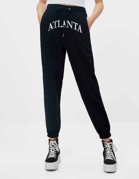 Bleu Turquoise, Atlanta, United Kingdom, Sweatpants, Turquoise, Pants, Black, Tracksuit Bottoms, Trousers