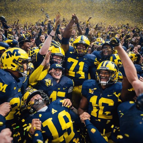 Michigan Wolverines' Unorthodox Coaching Leads to Dominant Win and National Championship Game Spot

#alabama #BlakeCorum #CadeMcNamara #CollegeFootballPlayoff #collegefootball. #dedication #determination #dominantwin #effectivecoaching #hardwork #JimHarbaugh #Michiganfootball #MichiganWolverines #NationalChampionshipgame #ohiostate #playerdevelopment #Resilience #strongprogram #undefeatedregularseason #unorthodoxcoachingstyle #winningways Jim Harbaugh, Michigan Sports, College Football Playoff, Michigan Football, Turning Point, Championship Game, National Championship, Michigan Wolverines, Running Back