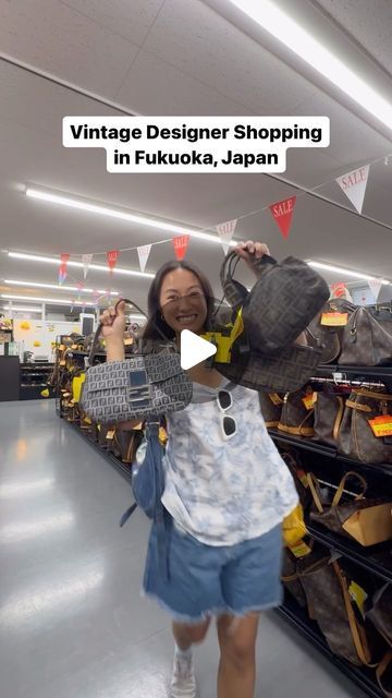 Laureen Uy - Cruz on Instagram: "One of the most affordable vintage designer shops I’ve been to! Love shopping in Fukuoka �🇯🇵 full experience + unboxing haul on today’s vlog— visit my YT channel now 💯" Laureen Uy, Philippines Vacation, Tokyo Vacation, Japan City, Japan Christmas, Tokyo Shopping, Outlet Mall, Fukuoka Japan, Yt Channel