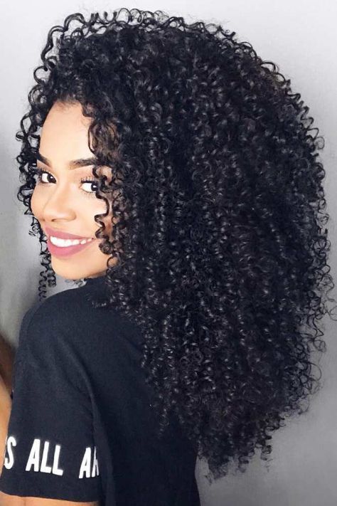 Kinky Curly Hairstyles