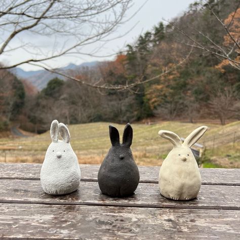 Pottery Bunny Ideas, Ceramic Rabbits Pottery, Easter Ceramics, Pottery Rabbit, Pottery Bunny, Easter Pottery, Rabbit Ceramic, Ceramic Rabbit, Slab Ceramics