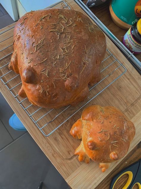 Frog Bread, Cottagecore Baking, Cottagecore Recipes, Cottagecore Food, Pane Dolce, Cute Baking, Cafe Food, Pretty Food, Cute Food