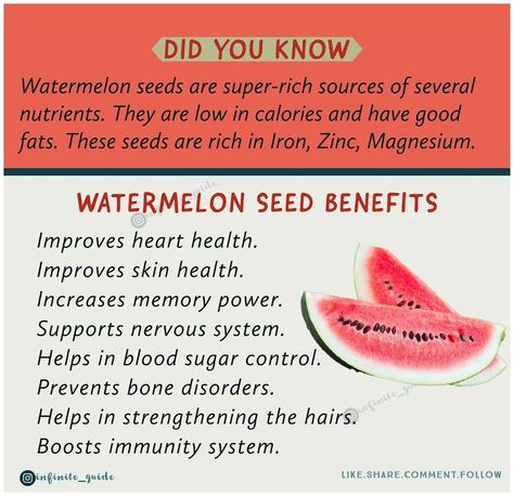 Some benefits of watermelon seeds. Benefits Of Watermelon Seeds, Support Nervous System, Seeds Benefits, Increase Memory, Watermelon Seeds, Improve Heart Health, Blood Sugar Control, Heart Health, Skin Health