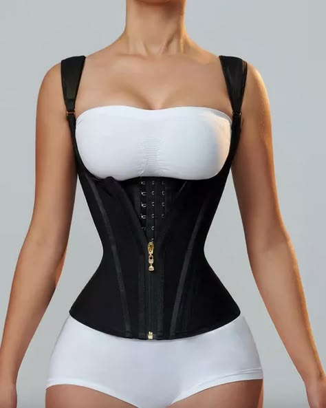 Corset Under Dress, Corset Under Clothes, Bustier Top Outfits Corsets, Body Corset, Body Shaper Corset, Imvu Outfits Ideas Cute, Tummy Shaper, Corset Training, Corset Shapewear