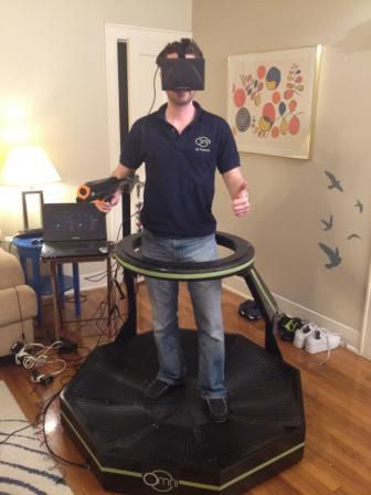 Virtuix Omni Takes Virtual Reality In Every Direction Vr Treadmill, Virtuix Omni, Augmented Virtual Reality, Virtual Reality Technology, Virtual Reality Glasses, Oculus Rift, Tech Toys, Virtual Reality Headset, Future Tech