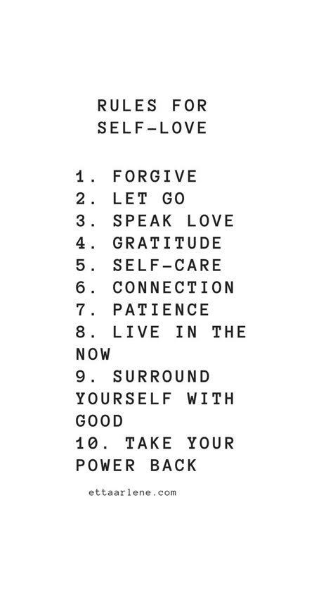 Rule for Self-Love. #selflove #quotes Practicing Self Love, Self Affirmations, Self Love Affirmations, Positive Self Affirmations, Love Affirmations, Self Care Activities, Self Love Quotes, Better Me, Pretty Words