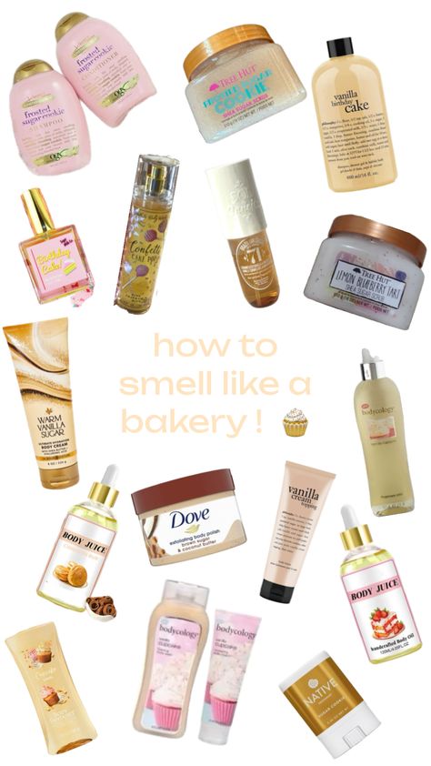 how to smell like a bakery! #scent #bodycare #bakery Smell Like A Bakery, Sugar Cookie Frosting, Shower Skin Care, Body Smells, Bath And Body Care, Body Care Routine, Shower Routine, Body Skin Care Routine, New Fragrances