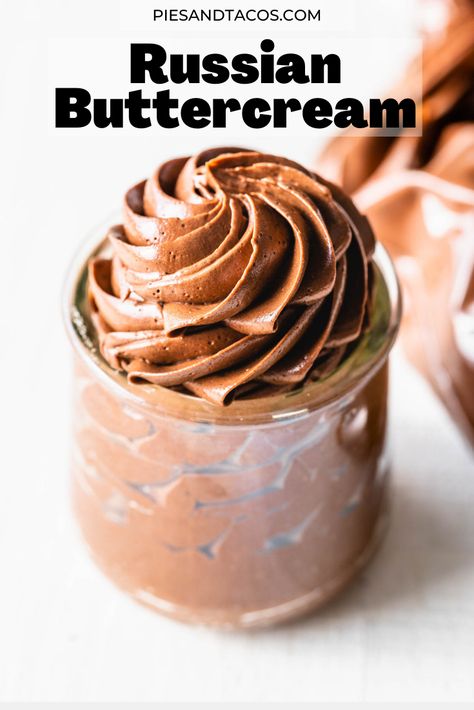 Russian Buttercream Frosting, Russian Buttercream Frosting Recipe, Chocolate Russian Buttercream, Butter Cream Frosting Recipe Chocolate, Chocolate Condensed Milk Frosting, Sweetened Condensed Buttercream Frosting, Chocolate Russian Buttercream Recipe, Buttercream Frosting Using Sweetened Condensed Milk, Russian Buttercream Recipe