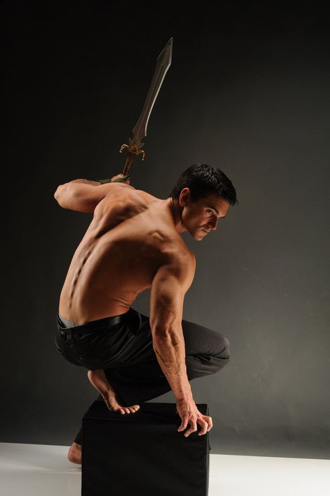 jason aaron baca 2756sword free by jasonaaronbaca Life Drawing Model, Action Pose Reference, Male Pose Reference, Anatomy Poses, Human Reference, Body Reference Poses, Human Poses Reference, Model Drawing, Poses References