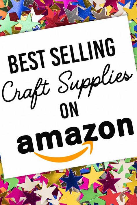 The Best Selling Craft Supplies on Amazon - Clumsy Crafter Craft Supply Labels, Kids Crafts To Sell, Free Craft Supplies, Cheap Craft Supplies, Bulk Craft Supplies, Wholesale Crafts, Kids Craft Supplies, Wholesale Craft Supplies, Organize Craft Supplies