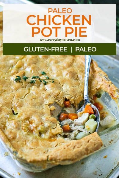 Our Paleo Chicken Pot Pie tastes like the classic everyone loves! This is a well-loved and well-tested recipe with dozens of 5-star reviews. Paleo Pot Pie, Gluten Free Pot Pie, Gluten Free Chicken Pot Pie, Paleo Chicken Pot Pie, Paleo Comfort Food, Healthy Chicken Pot Pie, Cookies Gluten Free, Pot Pies Recipes, Chicken Pot Pie Recipes