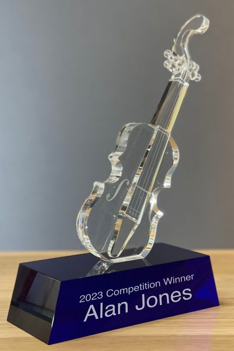 Music Trophies, Award Collection, Traveller Rpg, Award Trophy, Crystal Awards, Trophy Design, Personalized Engraved Gifts, Dream Music, Engraved Crystal