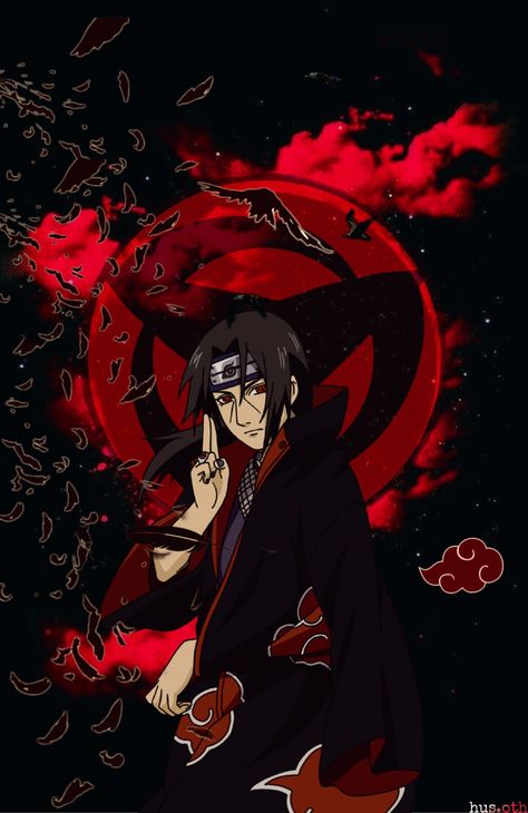 Itachi Wallpapers, Naruto Itachi Uchiha, Naruto Phone Wallpaper, Sharingan Wallpapers, Uchiha Sharingan, Itachi Akatsuki, Aesthetic Anime Wallpaper, Naruto Itachi, Itachi Mangekyou Sharingan