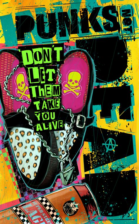 PUNKS NOT DEAD #4 CVR A SIMMONDS Punk Graphic Design, Punk Collage, Art Punk, Punk Culture, Punk Poster, Arte Punk, Punk Design, Punk Art, Collage Poster