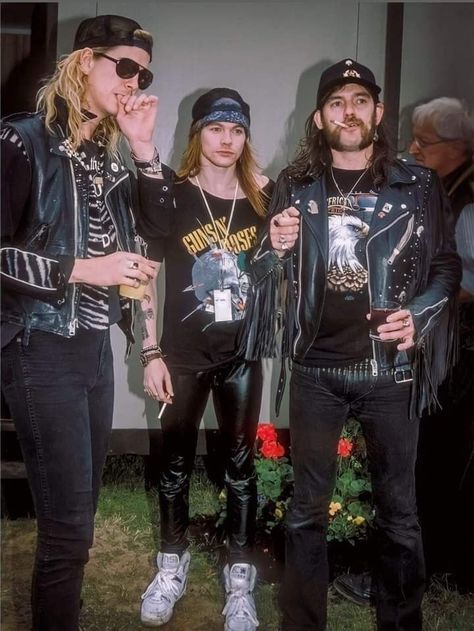 Lemmy Motorhead, Axel Rose, Lemmy Kilmister, Duff Mckagan, Axl Rose, Welcome To The Jungle, Rock Metal, Rock Stars, Now And Forever