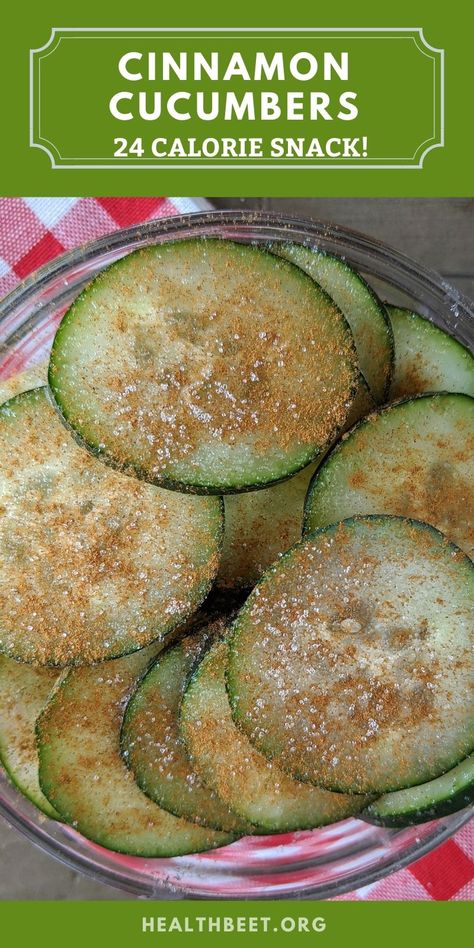 Cucumber Snacks, Calories In Vegetables, 500 Calorie Meals, Zero Calorie Foods, Gluten Free Sides, Healthy Lunch Snacks, Clean Eating For Beginners, Cucumber Recipes, Low Fat Recipes