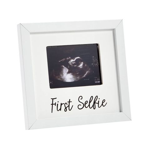 PRICES MAY VARY. Ultrasound Photo Frame: Always remember your little one’s first ultrasound picture in this ultrasound photo frame that reads “First Selfie” Baby Gender Reveal Gifts: Our decorative ultrasound picture frame will be the perfect gift for expecting parents at an upcoming baby shower or gender reveal party Surprise Pregnancy Announcement: Display the sonogram picture frame in your living room, office, or kitchen to surprise your loved ones with a creative and fun pregnancy announceme Baby Ultrasound Pictures, Sonogram Picture Frame, Ultrasound Picture Frame, Ultrasound Frame, Baby Sonogram, Nursery Picture Frames, Sonogram Pictures, Surprise Pregnancy Announcement, Fun Pregnancy Announcement