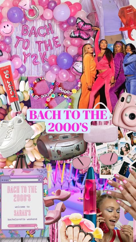 #bachelorette #bachelorettetheme #bacheloretteparty #y2kaesthetic #2000s #2000sfashion #y2k #y2kfashion #2000sfashion 2000s Theme Bachelorette Party, Y2k Bachelorette Party Theme, 2000s Bachelorette Party, Y2k Bachelorette Party, 2000s Birthday Party Theme, Y2k Bachelorette, Winter Bachelorette, 2000s Theme, Bday Themes