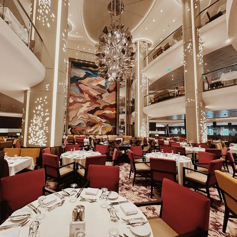 Utopia of the Seas main dining room Cruise Ship Photos, Main Dining Room, Harmony Of The Seas, Royal Caribbean International, Royal Caribbean Cruise, Cruise Tips, Caribbean Cruise, Royal Caribbean, Cruise Ship