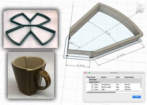 Slab Mug Template, Teacup Template, Clay Templates, Ceramica Ideas, Slab Ceramics, Shape Templates, Craft Diy Ideas, Ceramic Glazes, Mug Template