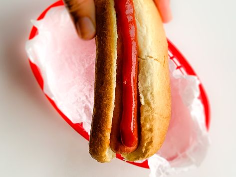 Steamed Hot Dogs To Go Steamed Hot Dogs, Hot Dog Bun, Cold Water Bottle, Eat Lunch, Concession Stand, Lunch Break, Dog Bun, Hot Dog Buns, Buns