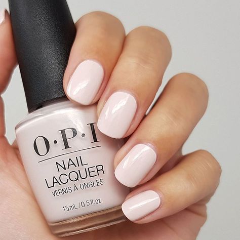 Sara on Instagram: “One of my absolute favorite colors to wear in the summer is light pinks🌸 this polish from @opi looks so good when I have a tan😎 so now I…” Opi Lisbon, Nails Gels, Pink Nails Opi, Light Pink Nail Polish, Nail Art Cute, Light Colored Nails, Pink White Nails, Pale Pink Nails, Neutral Nail Color