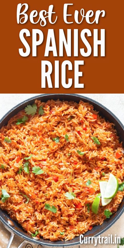 Blackstone Mexican Rice, Budget Rice Recipes, Spanish Rice With Bell Pepper, Mexican Rice Pilaf, Homemade Spanish Rice Easy, Crockpot Spanish Rice, Rice With Chicken Broth, Spanish Rice With Chicken, Authentic Spanish Rice Recipe