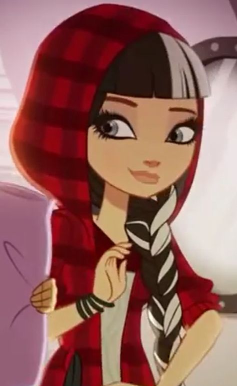 Ever After High Icons, Cerise Hood, Raven Queen, Arte Inspo, Cartoon Icons, Red Hood, Cartoon Profile Pics, Little Red Riding Hood, Ever After High