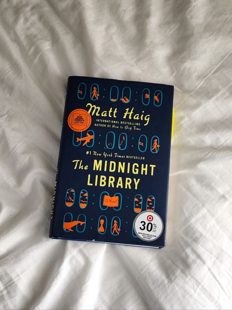 Midnight Library Book, December Books, The Midnight Library, Matt Haig, To Be Read, Book Recs, The Midnight, End Of The Year, Library Books