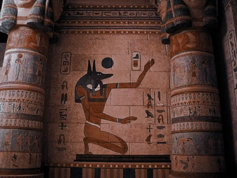 Ancient Egypt Aesthetic, Egyptian Aesthetic, Ancient Egyptian Architecture, House Of Anubis, Egypt Aesthetic, Egyptian Deity, Ancient Egypt Art, Old Egypt, Egypt Art