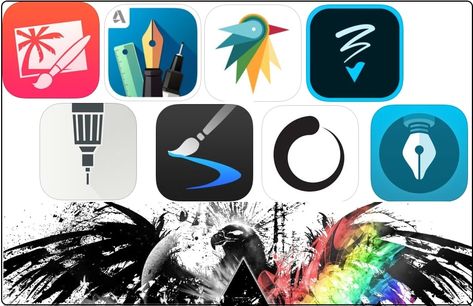 Top Best iPad Drawing Apps 2017 List: Free, Pro Ipad Apps For Graphic Design, Free Drawing Apps Ipad, Drawing Apps Ipad Free, Best Free Drawing Apps Ipad, Ipad Pro Apps Creative, Best Apps For Drawing On Ipad, Apple Pencil Drawing Ipad, Good Drawing Apps, Ipad Drawing App