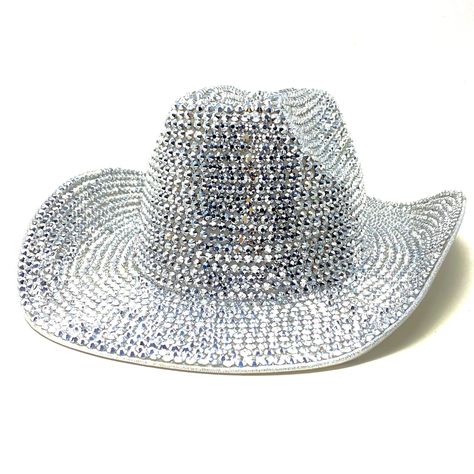 Rave Cowboy, Rhinestone Cowboy Hat, Mad Hatter Cosplay, Hat For Wedding, Homecoming 2023, Rhinestone Cowboy, Luxury Hats, Wedding Costume, Costume Parties