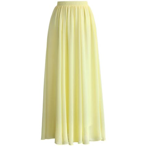 Chicwish Light Yellow Chiffon Maxi Skirt ($38) ❤ liked on Polyvore featuring skirts, bottoms, maxi skirt, saias, yellow, pleated maxi skirt, long beige skirt, pleated skirt, yellow maxi skirt and yellow skirt Yellow Pleated Skirt, Yellow Maxi Skirts, Long Chiffon Skirt, Pleated Chiffon Skirt, Chiffon Maxi Skirt, Beige Skirt, Pleated Long Skirt, Yellow Skirt, Skirt Trends