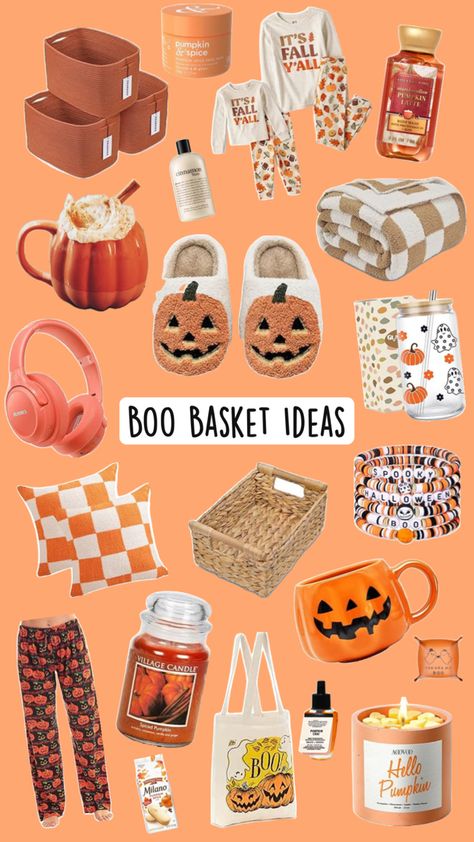 Cute Boo Basket Ideas for Halloween and Fall Get ready to make Halloween extra special with these 45+ Boo Basket fillers! From cozy slippers and PJs to festive mugs and candles, this post is packed with creative ideas to surprise and delight your loved ones. Perfect for anyone looking to create the ultimate Halloween Boo Basket, these ideas are fun, easy, and budget-friendly. Halloween, Boo Basket ideas, DIY Halloween gifts #boobasket #boobasketideas #fall #halloween #stanley #viral #fyp #gifts Boo Basket Ideas For Best Friend, Diy Halloween Gifts, Boo Basket Ideas, Halloween Sleepover, Fall Gift Baskets, Boo Boo Bags, Halloween Teacher Gifts, Halloween Gift Baskets, Boo Baskets