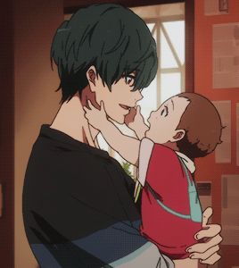 Ikuya Kirishima, 하울의 움직이는 성, Anime Bebe, Free Iwatobi Swim Club, Free Iwatobi, Baby Drawing, Iwatobi Swim Club, Anime Family, Anime Baby