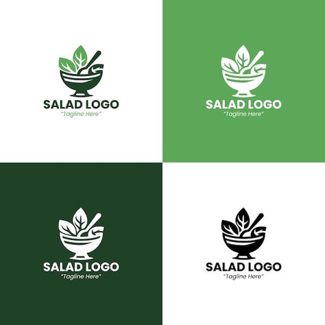 Salad Logo, Logo Psd, Free Business Card Mockup, Business Card Maker, Flyer Maker, Poster Maker, Card Banner, Poster Invitation, Presentation Template Free