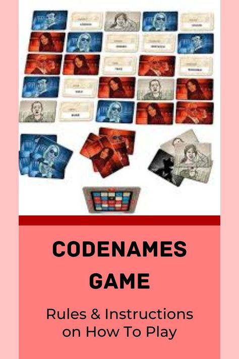 Codenames Game / Games Rules & Instructions / How to Play Codename game 21st Birthday Games, Code Names, Name Games, Typing Games, Could Play, Birthday Games, Fun Games, Games To Play, Board Games