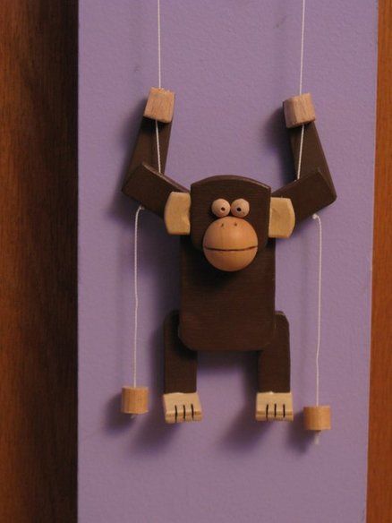 climbing monkey based off the old climbing bear toy. Gel Stains, Wood Projects For Kids, Making Wooden Toys, Woodworking Project Plans, Wood Games, Working With Wood, Woodworking Toys, Kids Wooden Toys, Paper Crafts Origami