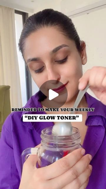 SUMEDHA | CERTIFIED FACE YOGA & YOGA COACH on Instagram: "#ricewatertoner 🙌🏻

How to make it -

1. Wash two tablespoons of rice for couple times.
2. Soak it in clean water for 30mins
3. Then transfer to an air tight glass container and let it ferment it for 1-2days.
4. Then transfer it to a spray bottle and keep it in the fridge to chill.
5. Use this cold rice toner during the day as much as you like.
6. Make a new batch every week.

At first even I had some doubts but this DIY really works, but it does 😀 

Rice water helps -:
- Brighten complexion as rice water is full of antioxidant and helps fade dark spots and pigmentation .

- Anti- Aging as rice water has time-turning properties and helps fade away premature signs of aging and reduces appearance of fine lines and wrinkles

- Sooth Homemade Rice Water Toner, Diy Rice Water Toner Skin Care, Fermented Rice Water For Skin, Rice Water Face Wash, Rice Water Toner, Diy Glow, Fade Dark Spots, Diy Skin Care Recipes, Korean Skincare Routine