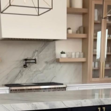 265 likes, 12 comments - irisacresfarm on August 11, 2023: "Here are all the details👇🏻 ISLANDS & BACKSPLASH + Honed Zermatt Quartzite + Countertops h..." Zermatt Quartzite Countertops, Quartzite Kitchen Island, Waterfall Island, Quartzite Countertops, Zermatt, August 11, Another Day, The Details, Backsplash