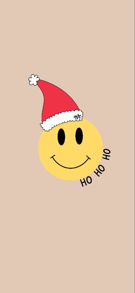 Preppy Christmas Smiley Face, Smiley Face Christmas Wallpaper, Christmas Smiley Face Wallpaper, Ho Ho Ho Wallpaper, Smiley Christmas, Smiley Face Christmas, Christmas Smiley Face, Smiley Face Wallpaper, Christmas Wallpaper Iphone Cute