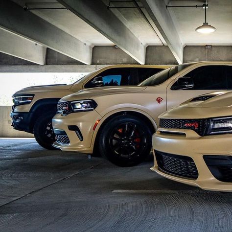 Bag Man Ent LLC. on Instagram: "The Trio Started it… #tbt 📸: @issasix4 🏎️🏎️🏎️: @big_sturdy1 • • • • • #hellcatdurango #thatsmydodge #trackhawk #jailbreak #dodgeofficial #dodgegarage #supercharged #widebodyhellcat #redeye #redeyecharger #hellcat #srt #srthellcat #trx #trxhellcat #moparornocar #mopar #moparnation #moparmilitia #carsofinstagram #dodge #stellantis #viral #explore #explorepage #reels #trending #bigsturdy" Hellcat And Trackhawk, Dodge Charger Hellcat Redeye Jailbreak, Srt Hellcat Jailbreak, Dodge Trx Truck, Dodge Trackhawk, Trackhawk Wallpaper, Hellcat Trackhawk, Dodge Charger Hellcat Redeye, Trx Truck