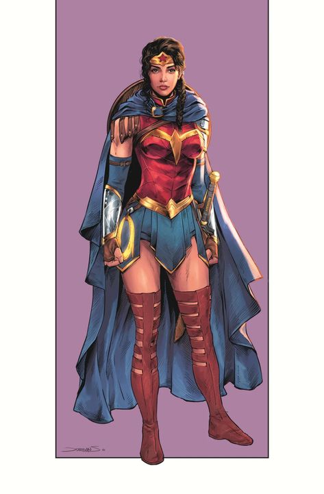 Dc Hippolyta, Wonder Woman Concept Art, Wonder Woman Redesign, Dc Amazons, Amazons Wonder Woman, Creature Anatomy, Wonder Family, Wonder Woman Fan Art, Modern Mythology