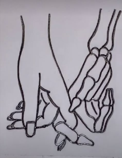 Hand Tattoo Drawing, Holding Hands Tattoo, Hand Holding Tattoo, Skeleton Hands Drawing, Abstract Tattoo Ideas, Hands Tattoo, Ear Tattoo Ideas, Skeleton Drawings, Skeleton Hand Tattoo