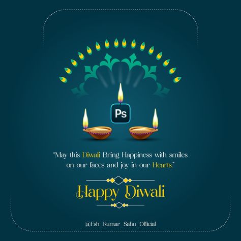 Creative Post of Diwali Diwali Post Design Creative, Creative Diwali Social Media Post, Diwali Social Media Post Design, Diwali Post Design, Creative Diwali Post, Happy Diwali Creative Ads, Diwali Creative Post, Happy Diwali Post, Happy Diwali Creative