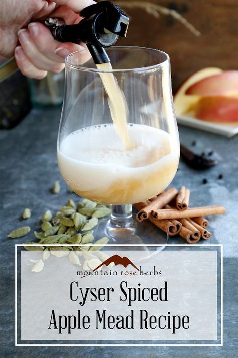 Mead Brewing, Spiced Apples Recipe, Mead Recipes, Honey Mead, Mead Wine, Mead Recipe, Recipes Tutorials, Happy Juice, Brewing Recipes