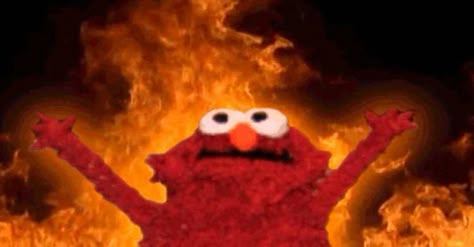 Elmo Fire, Hot Outside, Memes