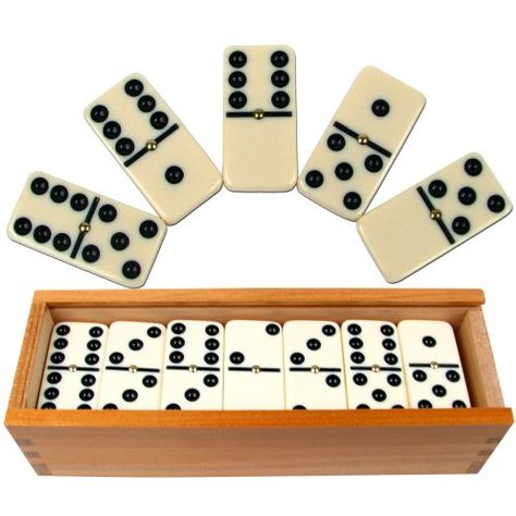 Domino Harvey, Mexican Train Dominoes, Ivory Soap, Carrying Boxes, Rainy Day Fun, Domino Games, Tile Games, Dominoes Set, Gambling Gift