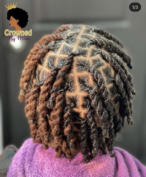 Invisible Locs On Short Hair, Dreadlock Hairstyles For Kids, Rope Twist Locs Styles Short, Dreads Short Hair Black Women, Loc Coils Dreads, Kids Dreadlocks Styles, Invisible Locs Men, Kids Locs Styles Girls Short, Rope Twist On Short Locs